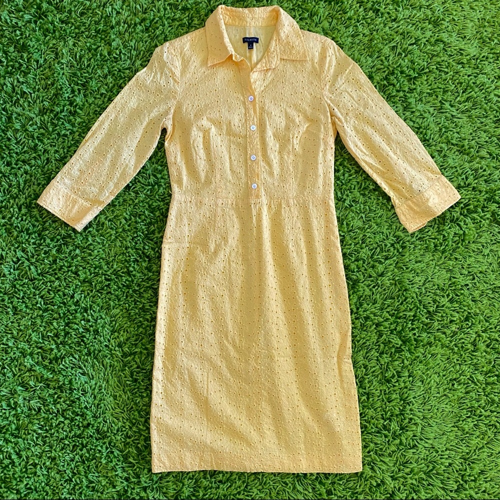Talbots Button Half Shirtdress